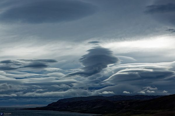 Iceland typical natural and wild outdoor view