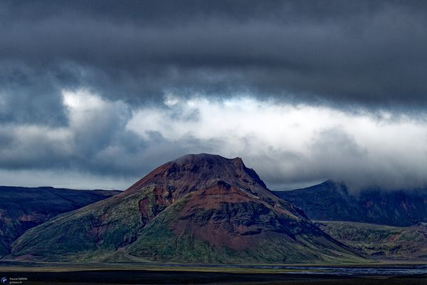 Iceland typical natural and wild outdoor view