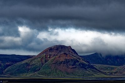 Iceland typical natural and wild outdoor view