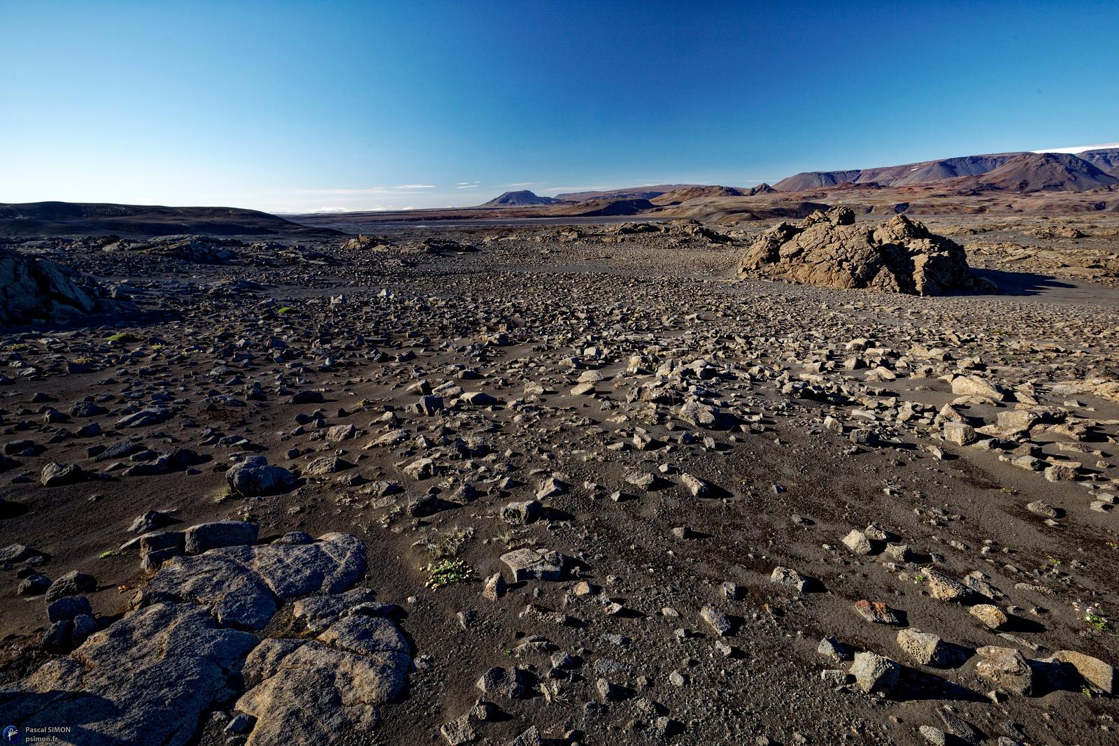 Iceland typical natural and wild outdoor view