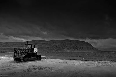Iceland typical natural and wild outdoor view