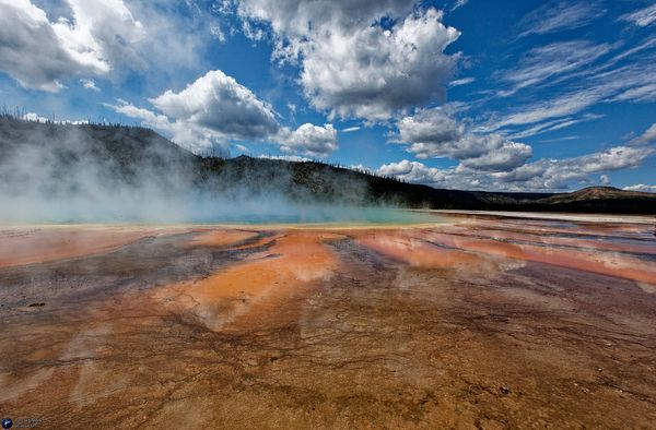 Famous american national park view (USA)