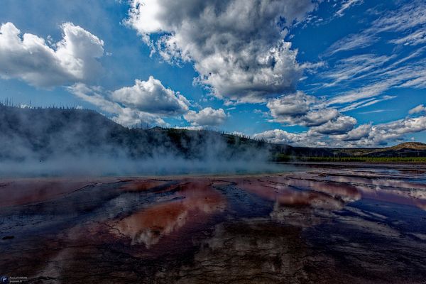 Famous american national park view (USA)