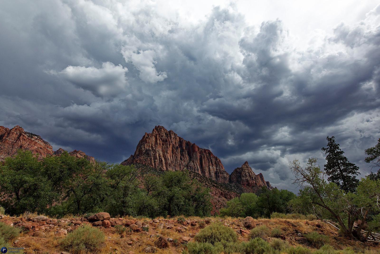 Famous american national park view (USA)