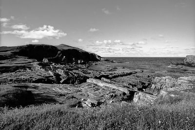 Scotland typical natural and wild outdoor view