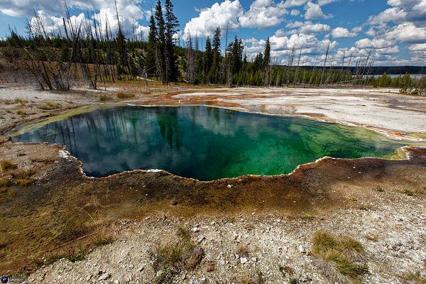 Famous american national park view (USA)