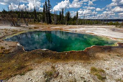Famous american national park view (USA)