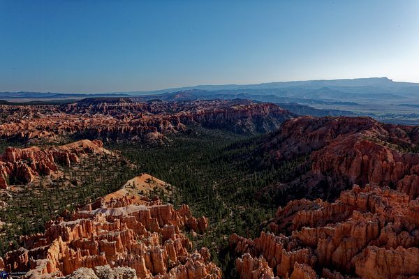 Famous american national park view (USA)