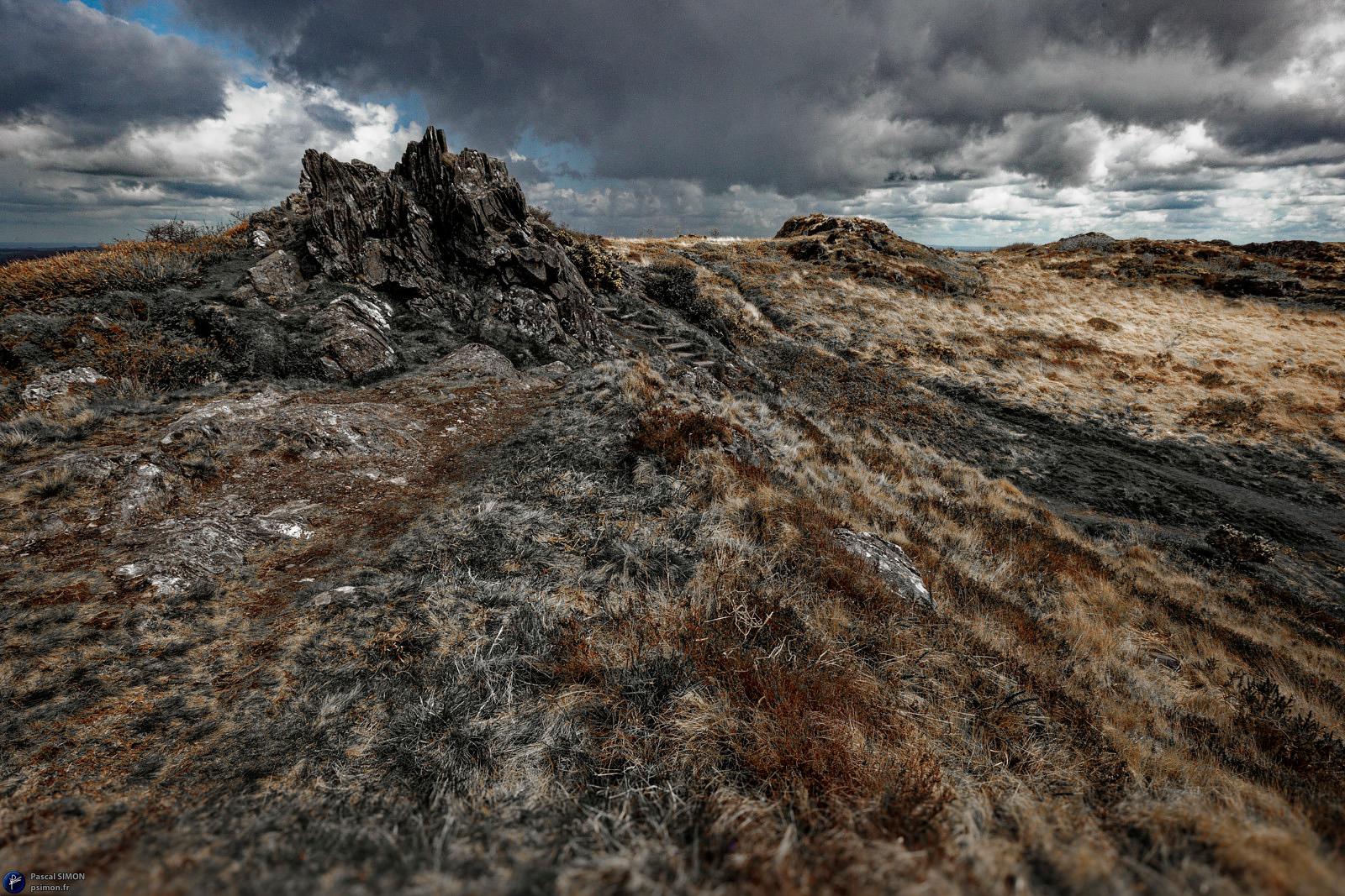 France landscape natural and wild outdoor view