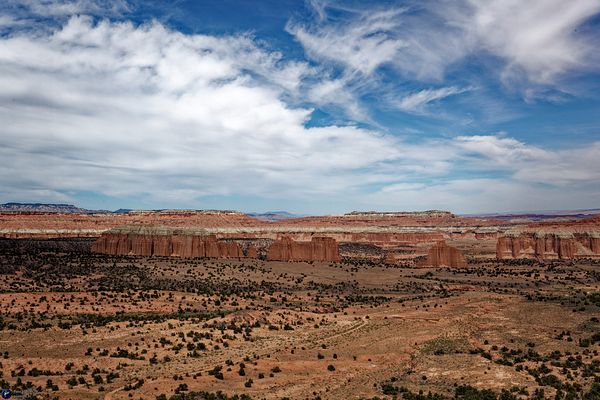 Famous american national park view (USA)