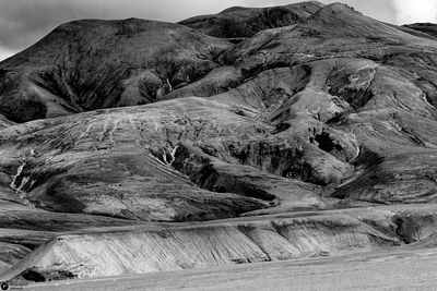 Iceland typical natural and wild outdoor view