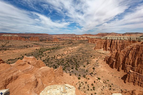 Famous american national park view (USA)