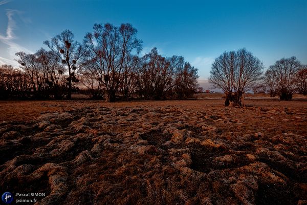 France landscape natural and wild outdoor view