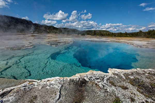 Famous american national park view (USA)