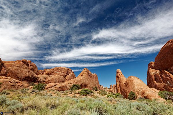 Famous american national park view (USA)