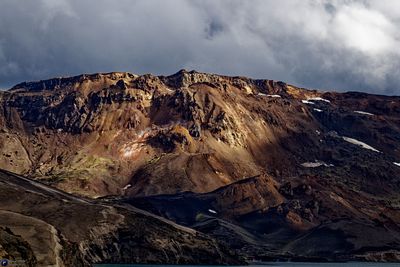 Iceland typical natural and wild outdoor view