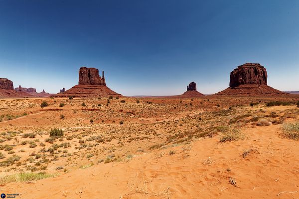 Famous american national park view (USA)