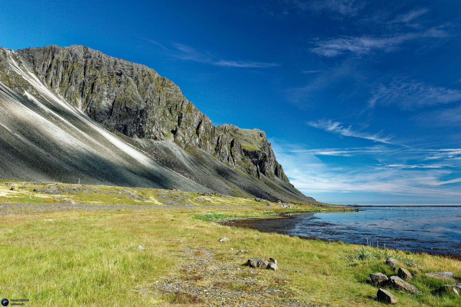 Iceland typical natural and wild outdoor view