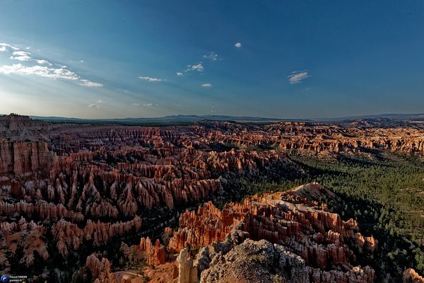 Famous american national park view (USA)