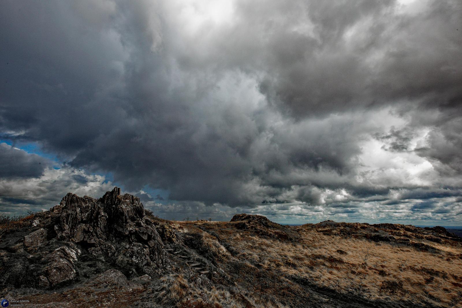 France landscape natural and wild outdoor view