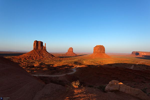 Famous american national park view (USA)