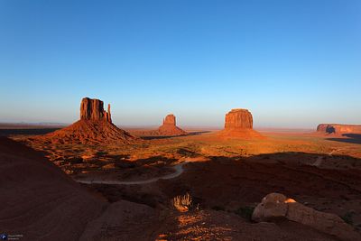 Famous american national park view (USA)