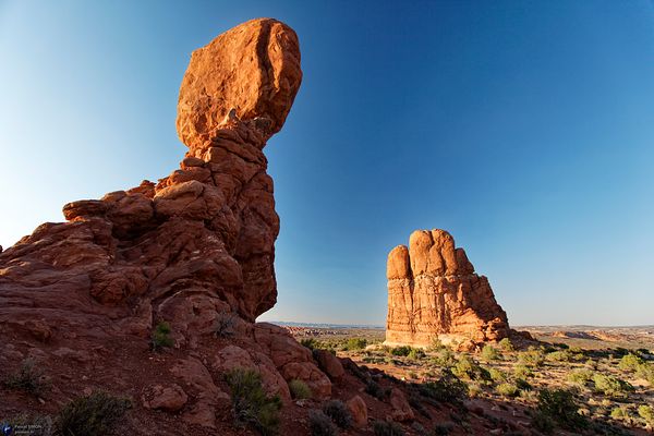 Famous american national park view (USA)