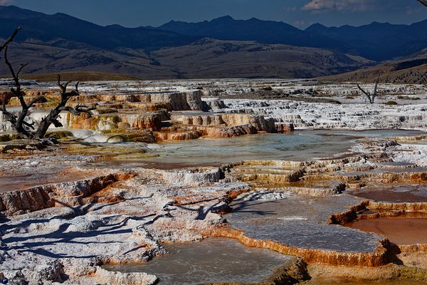 Famous american national park view (USA)