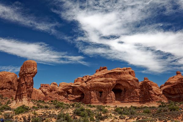 Famous american national park view (USA)