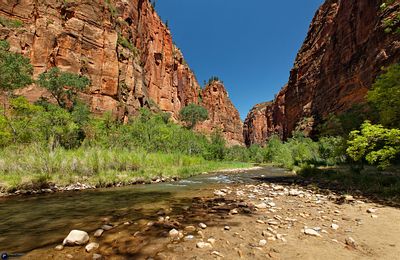 Famous american national park view (USA)