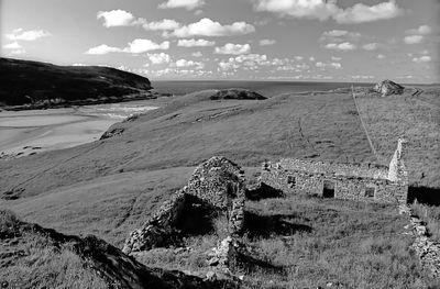 Scotland typical natural and wild outdoor view