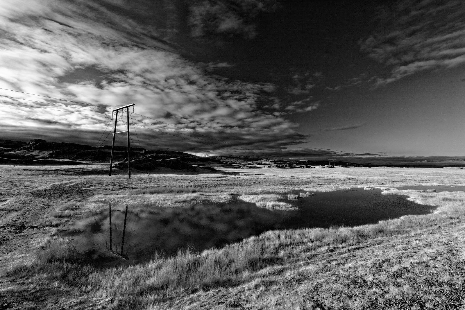 Iceland typical natural and wild outdoor view