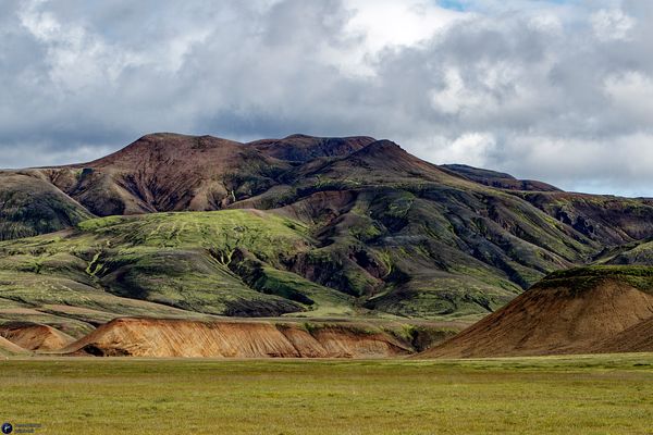 Iceland typical natural and wild outdoor view