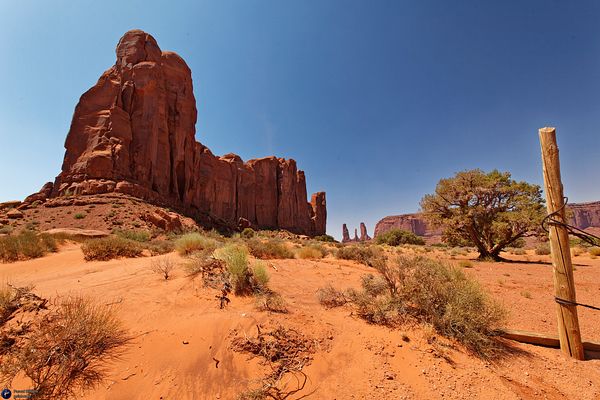 Famous american national park view (USA)